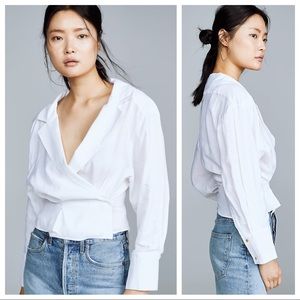 Jacquemus La Chemise Verone Blouse 34 NWOT